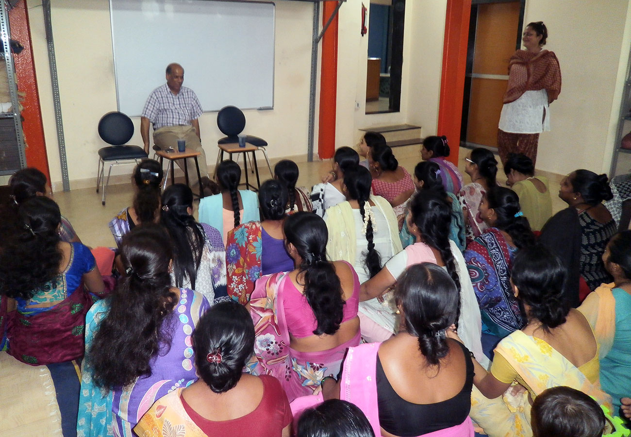 An interesting and informative session with Mr. Anami Roy on Women Empowerment held on 28th March, 2012