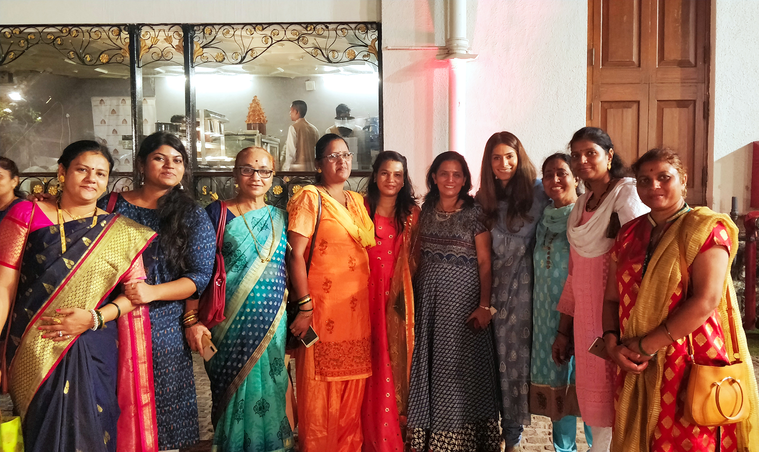 The staff of Hamaara Sapna, beneficiaries with Ms. Sheetal Bajaj - a memorable evening indeed.