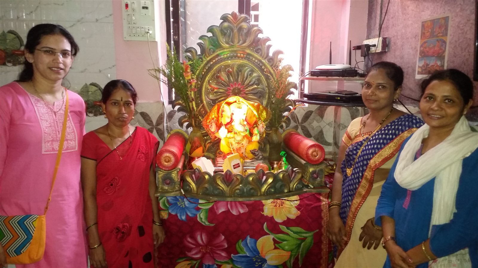 A visit to meet Lord Ganesha during the Ganesh Festival